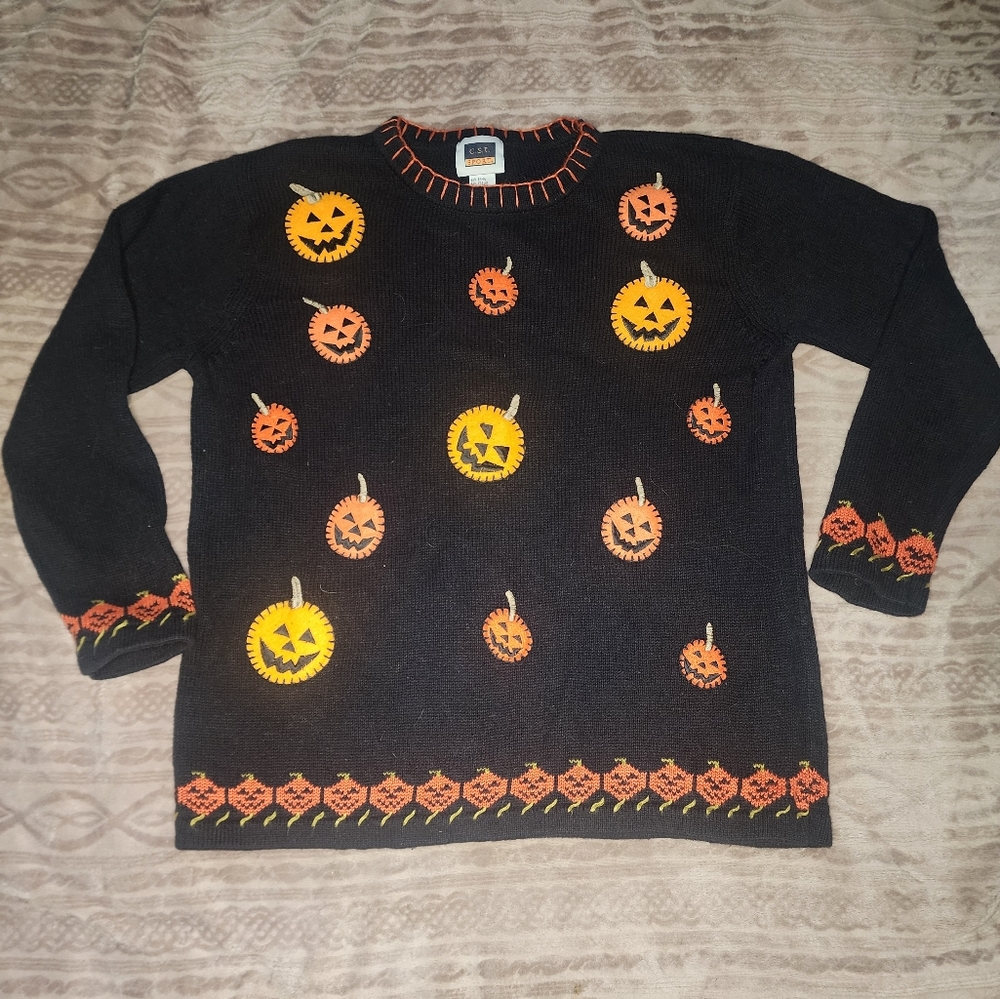 Vintage Halloween Sweater